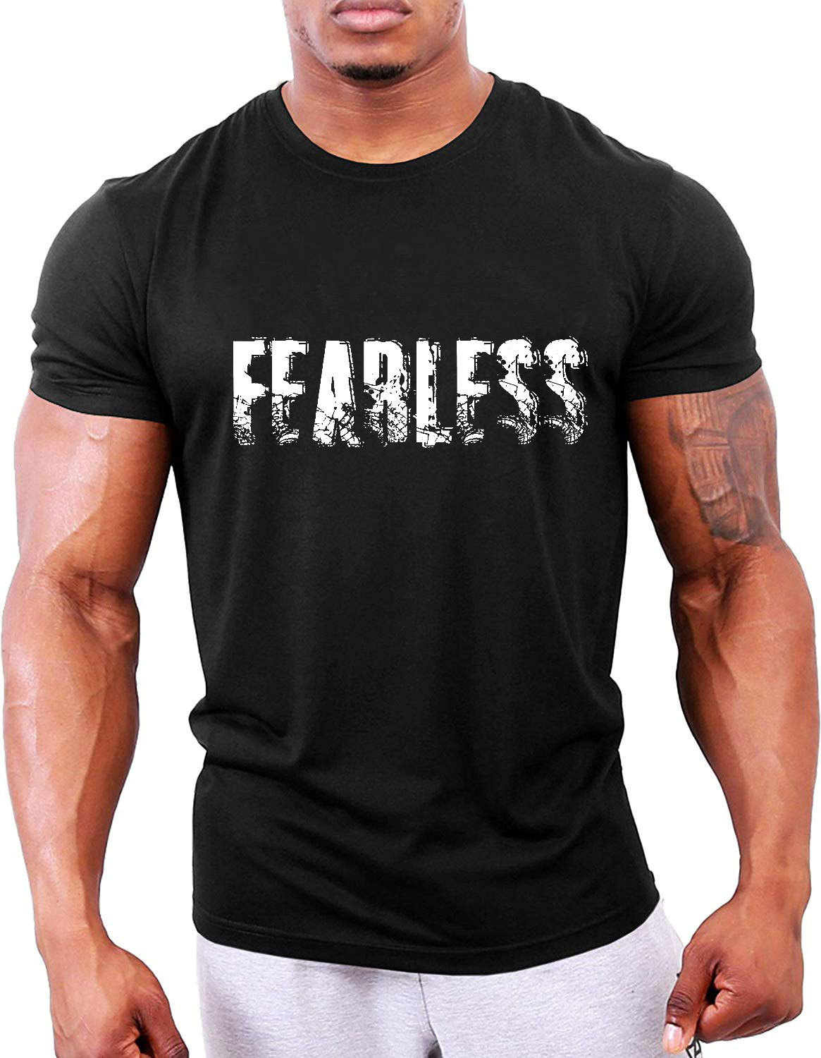 

8 Colors Mens T Shirts Casual Muscle Sports Fitness Short Sleeve Clothes
