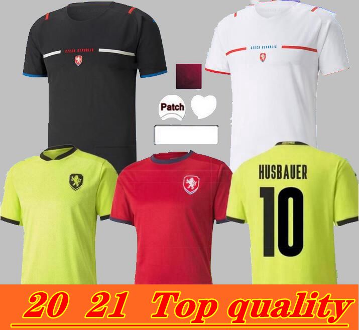 

2021 2022 Czech Republic SOCCER JERSEY HOME AWAY 21 22 SKODA SOUCEK JANKTO HUSBAUER KADERABEK FOOTBALL SHIRTS S-XXL, Black;yellow