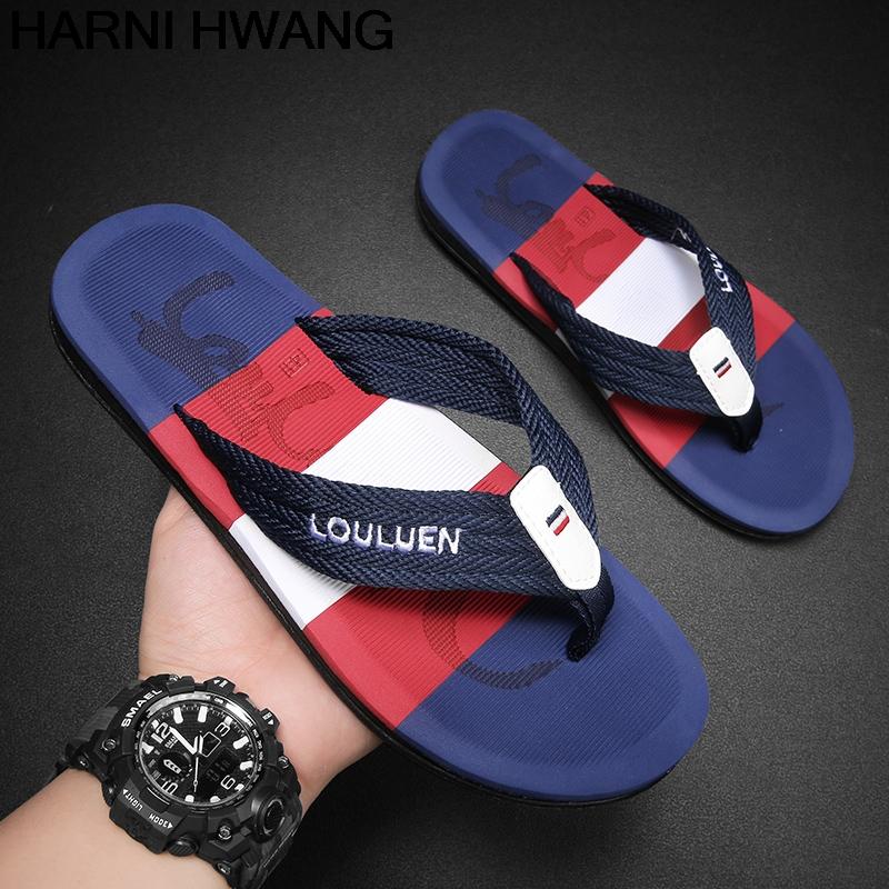 

Slippers Men'S 2021 Summer PVC Fashion Casual Shoes Outdoor Beach Non-Slip Flip-Flops Size 39-45 Wholesale, Black