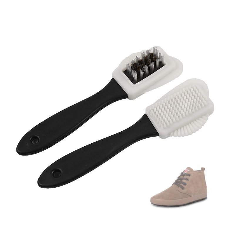 

Clothing & Wardrobe Storage 1pcs Suede Leather Shoe Brush Special Cleaning Combing Upper S Shape