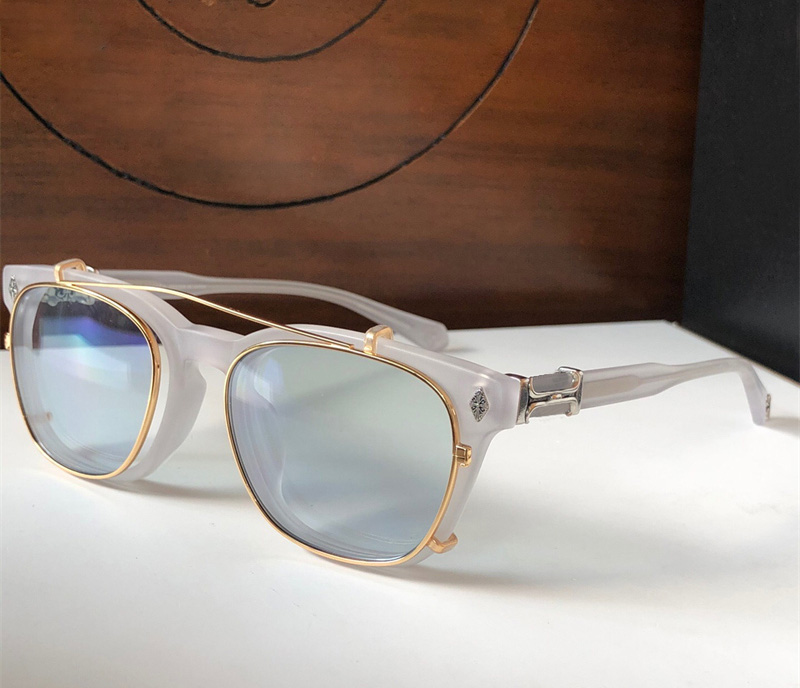 

Popular designer men women Sunglasses PUMP ME plate fashion square frame Removable lens Clip-on eyewear trend Avant-garde style Anti-Ultraviolet come with case