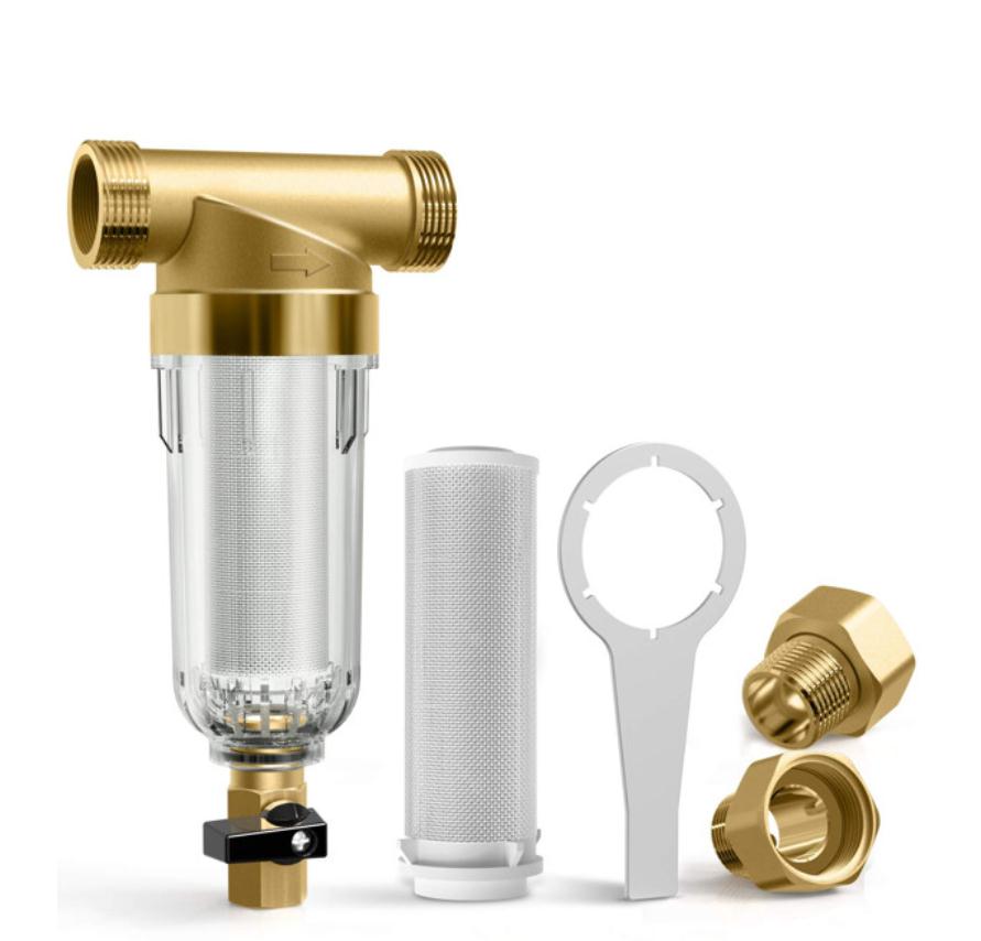 Hand Tools SimPure 40 Micron Spin Down Sediment Filter Plus Extra 200 Element Reusable Pre-Filtration System for City Well water-image-746520752