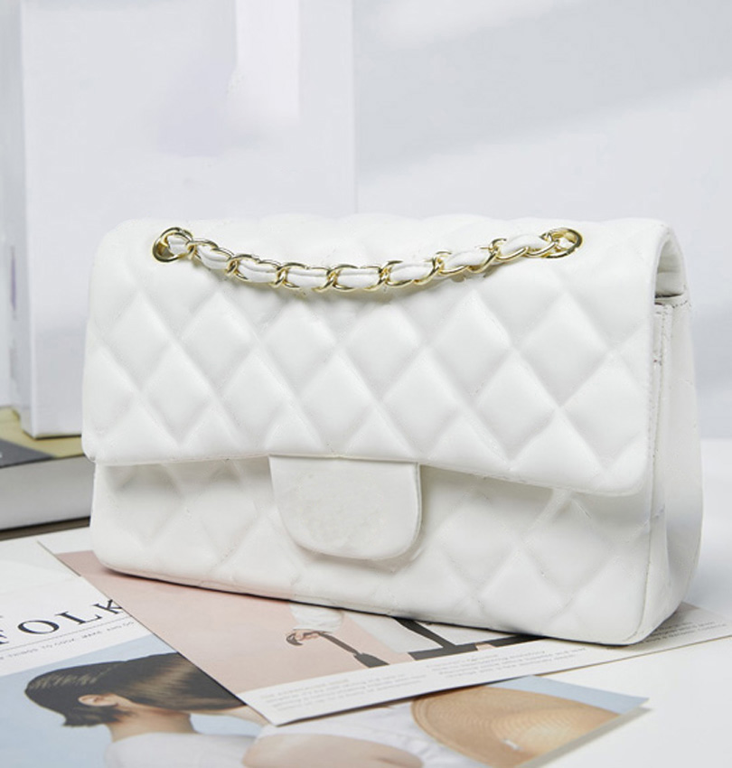 

Fashion Designer Bags Women Handbag Crossbody Messenger Shoulder Chain Bag Good Quality Leather Purses Ladies High Capacity shape Rhombic Gr