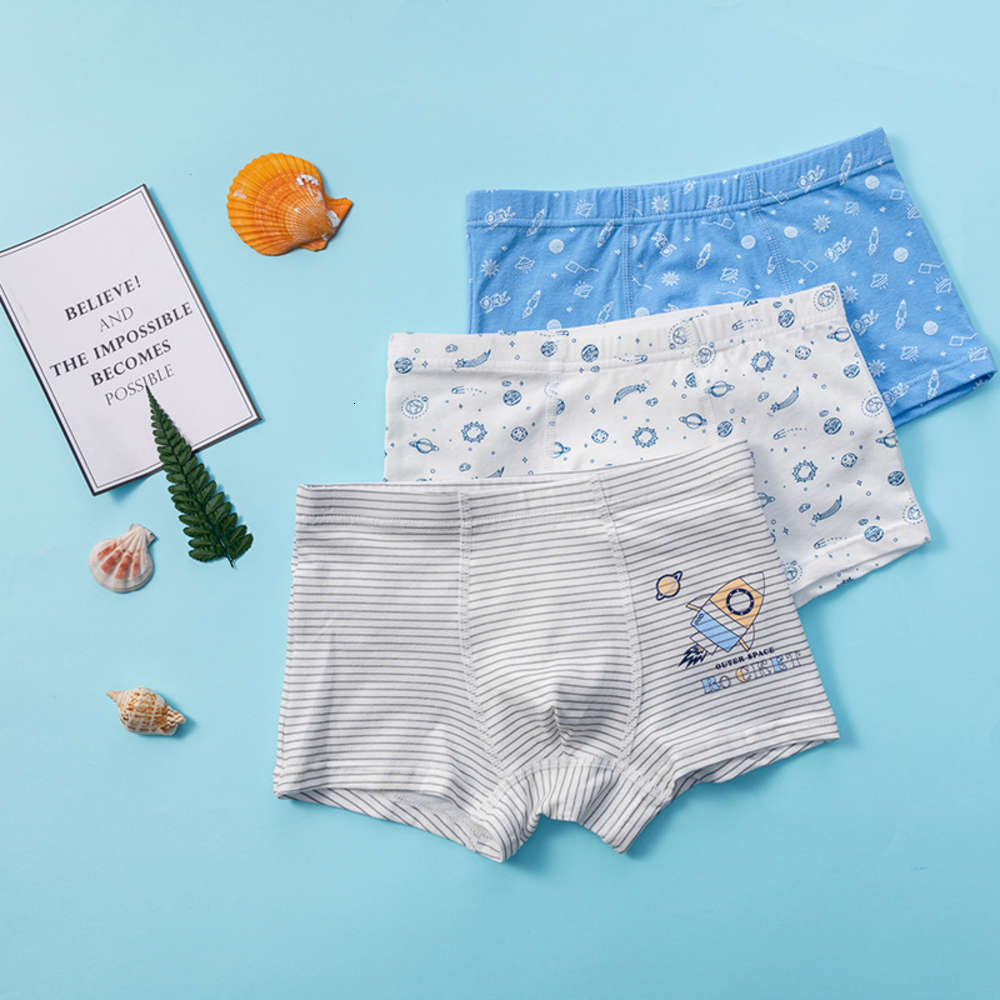 

Children's underwear, boys' cotton children's flat corner, middle and small boys, teenagers' big Boxer, Camo