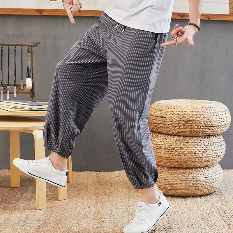 

Men's Pants Harem Men Hip-hop Women Plus Size Wide Leg Trousers Casual Vintage Pantalones Hombre 2021, Black