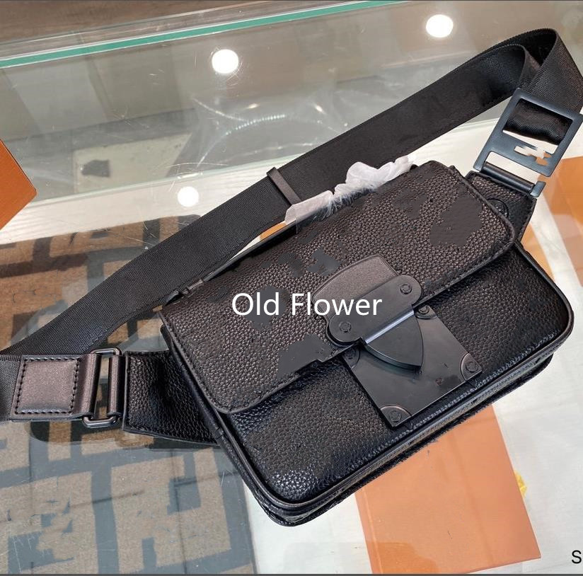 

Newest S Lock Sling Waist Bags Women men Fashion Bumbag Shoulder Temperament Crossbody Fanny Pack 21X15X5CM