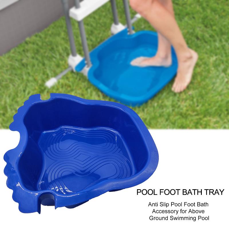 

Pool & Accessories Wash Basin Portable Swimming Plastic Footbath For Spa Textured Foot Bath