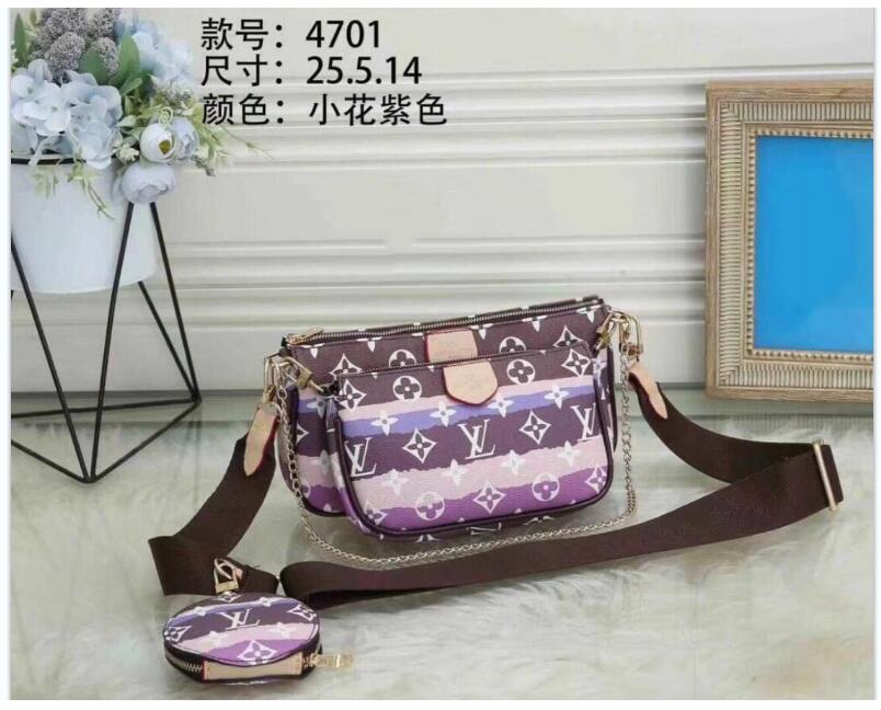 

2021 LV LOUIS bag VITTON Mini Handbag l Female Designer cross body bags wallet totes 2pcs/set women Cosmetic bag, Red;black