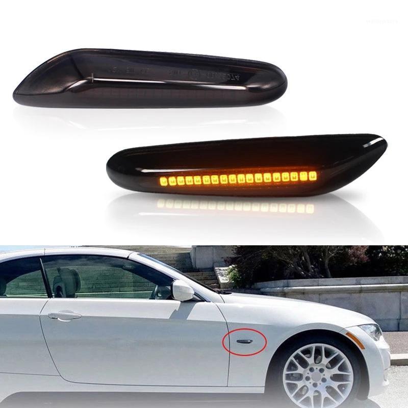 

Emergency Lights Car Turn Signal Bulb Amber For- E81/E82/E87/E88 E90/E91/E92/E93/E46 M3 E60/E61 1 3 5 X Series Front Side Marker Lamps