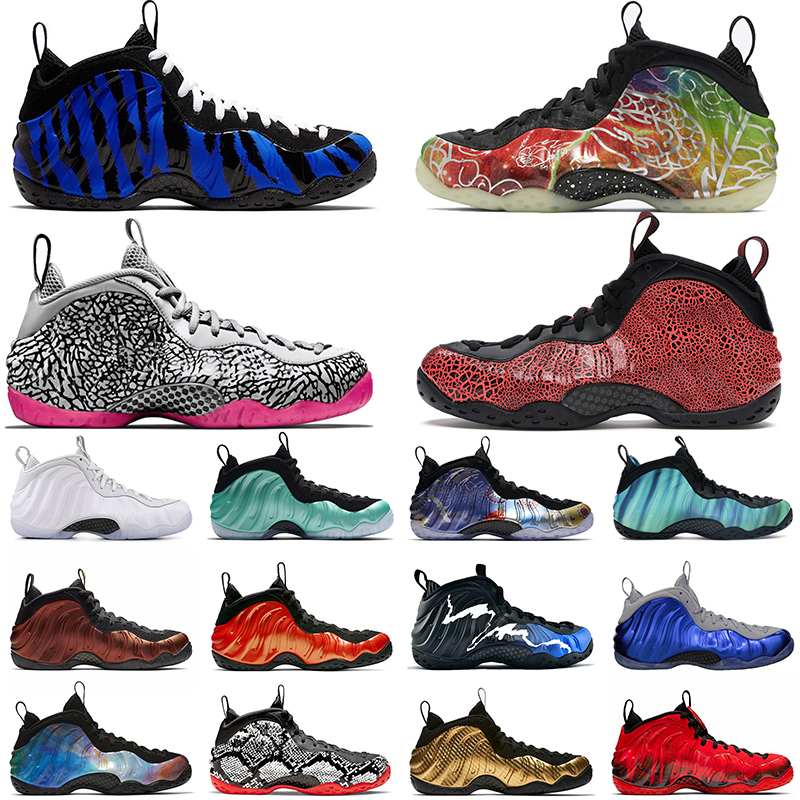 

2021 New Mens Posite Basketball Shoes Penny Hardaway For Men Sport Royal Sneakers Foam One Eggplant Print Foams Memphis Tiger Black Aurora Trainers Size Eur 47, # a36 cracked lava
