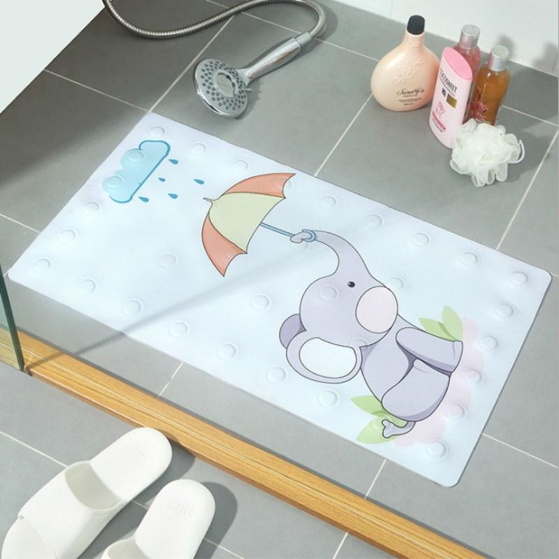 

Environmentally Friendly Bathroom Mats Home Shower Room TPR Suction Cup Child Anti-fall Supplies Bath