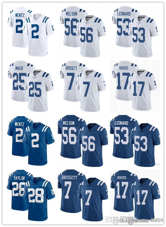 

Men Indianapolis Colts 17 Philip Riversd 53 Darius Leonar 2 Carson Wentz 28 Jonathan Taylor 56 Quenton Nelson Football Jerseys, Black;red