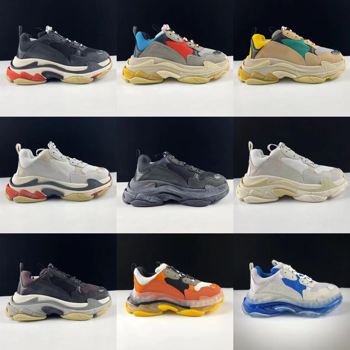 

basketball shoes men athletic triple s 1.0