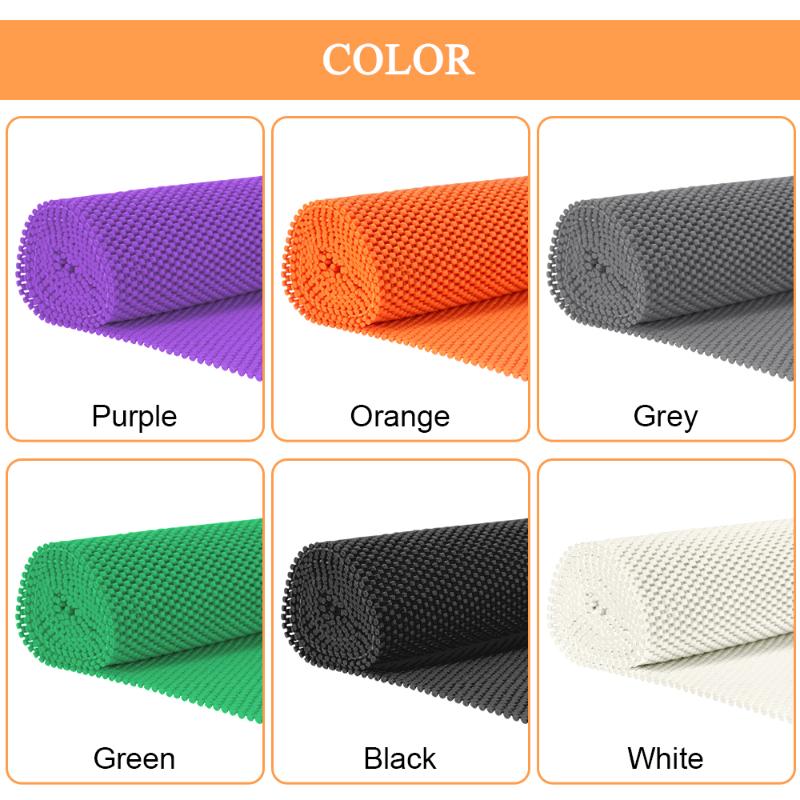 

Yoga Mats 2021 200cm*50cm Home Mat PVC Foam Non-Slip Pad Floor Grid Bathroom Shelf Liner DIY Carpet Sofa Car Toolbox, White