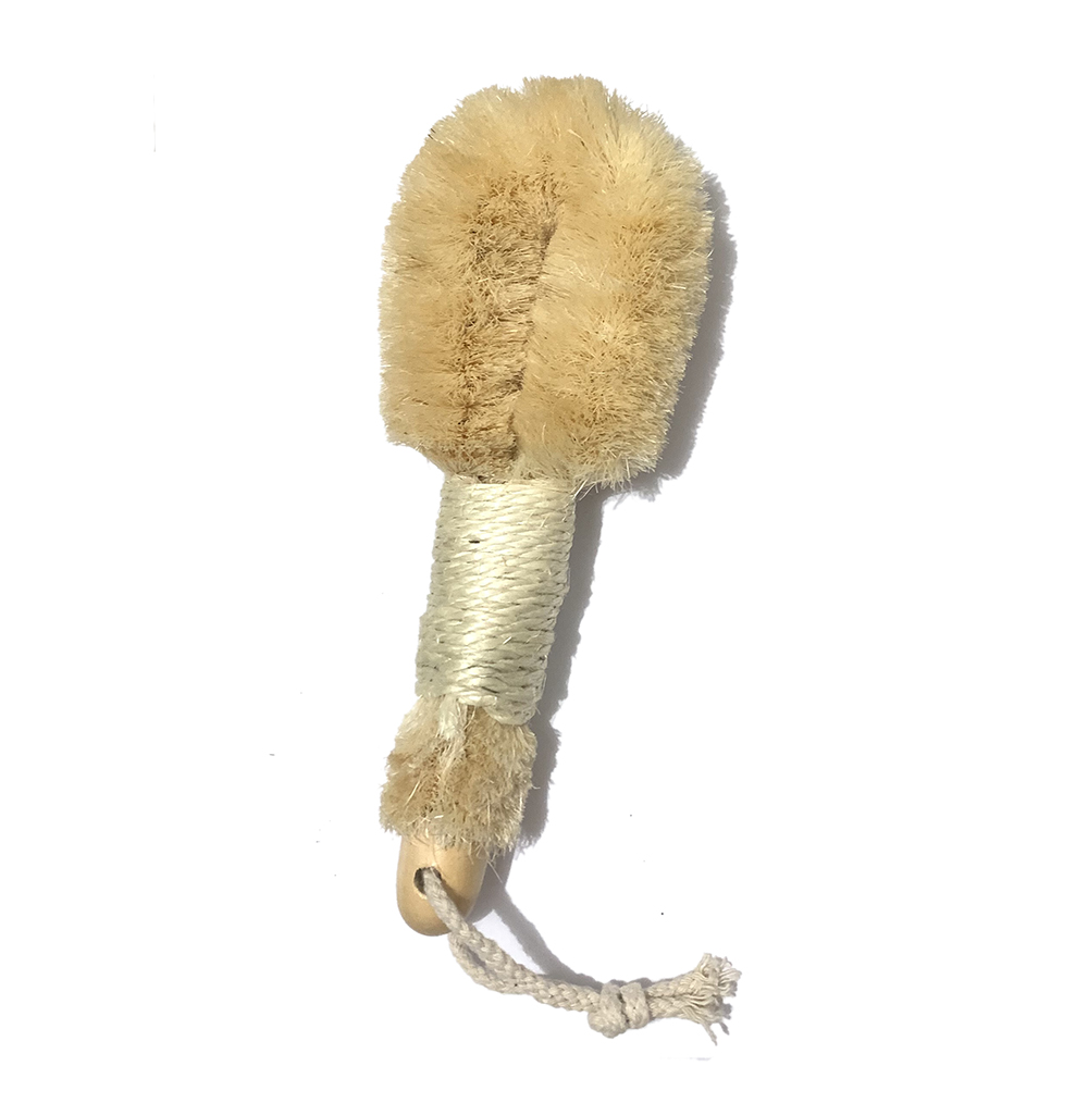 

Dry Skin Body Bath Shower Scrubber Natural Sisal Brush