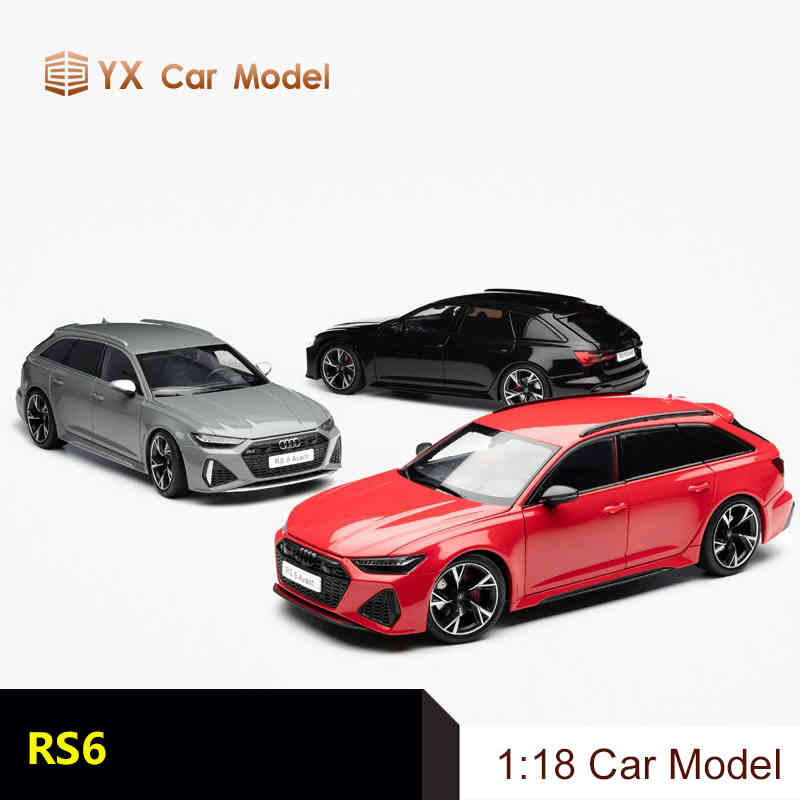 

Audi RS6 C8 convertible, original, alloy, 1:18, fully open