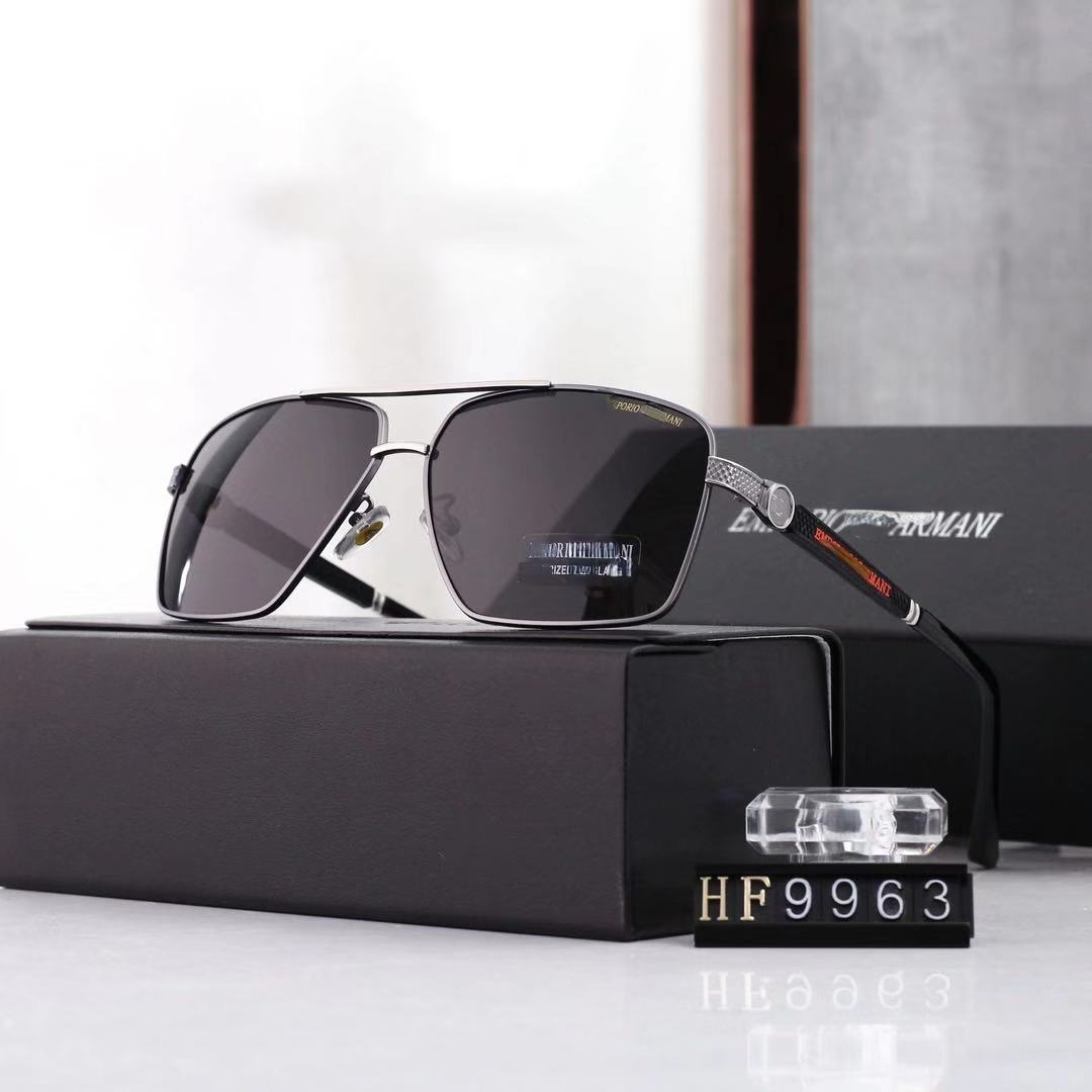 Lunettes de soleil polarisées Anti ultraviolet Design de mode masculine et féminin conduisant des lunettes