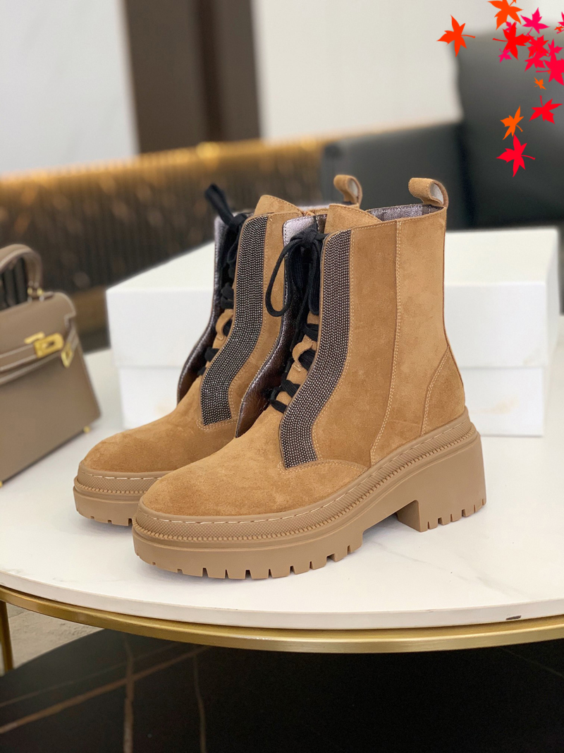 

2022 Top Quality Winter Women Dress Boots High Heels design Leather Boot knitted sock-like flats biker luxury designer shoes Tall Ankle Booties with logo and box -G190, Picture color