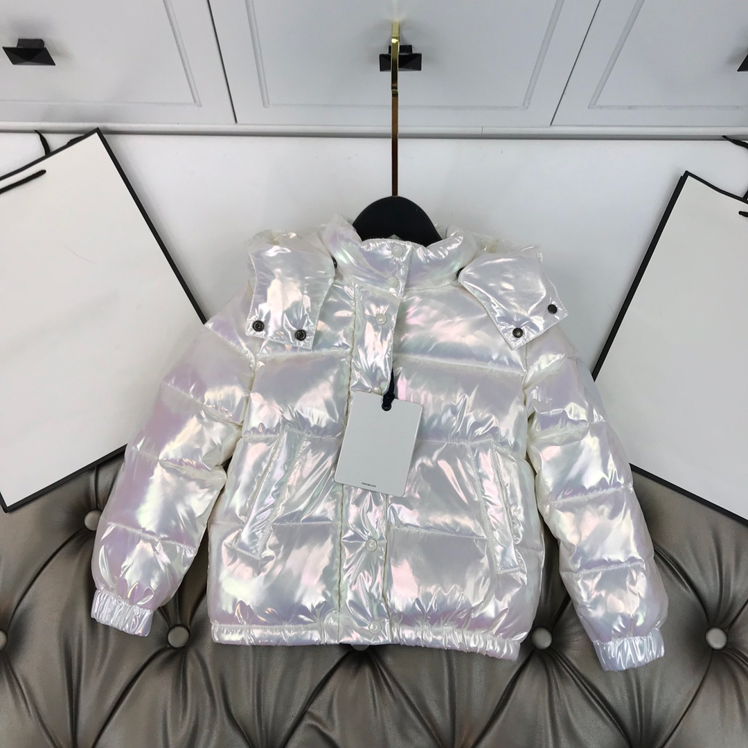 

Down coat for kids jacket 95 white duck down winter no wash jackets size 110-150, 03