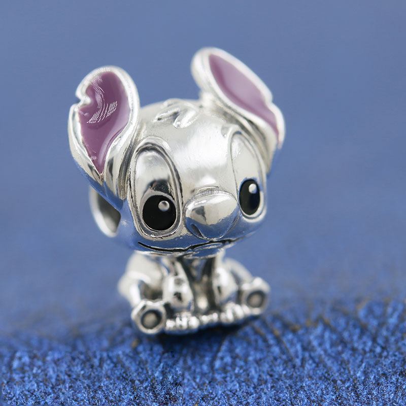 

925 Sterling Silver Lovely Dog Charm Fits European Jewelry Bracelets & Necklaces