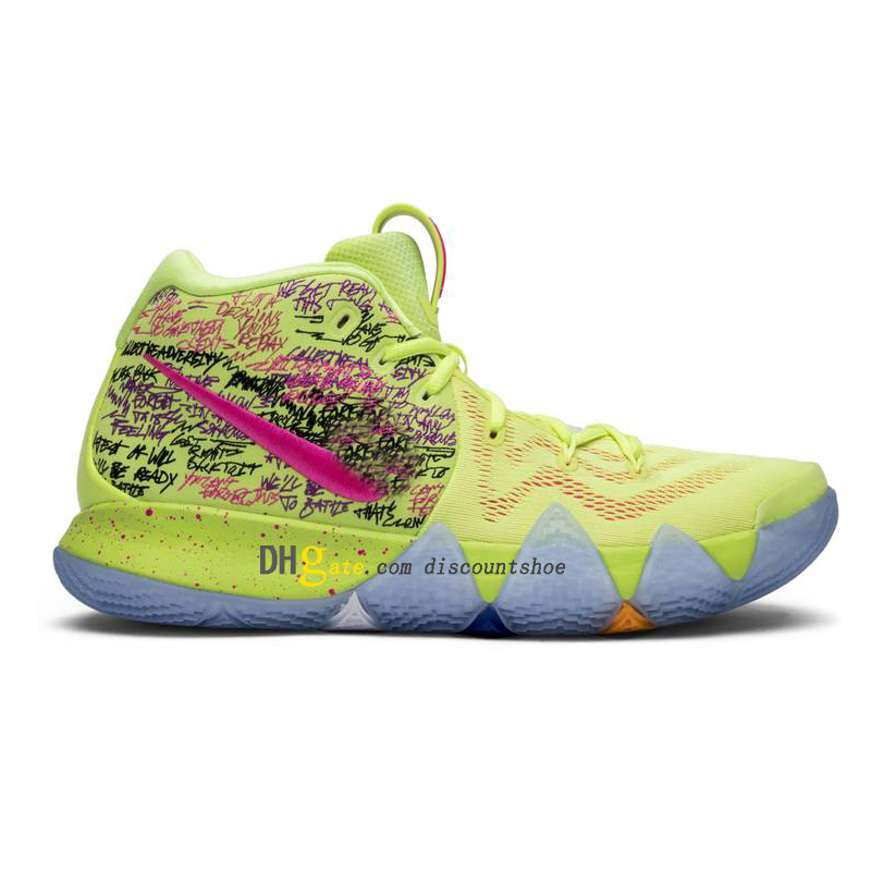 

Kyries 4 Confetti Basketball Shoes Shoe Kevin 3 5 6 7 Mens Sneakers Jumpman Sports 943806 900 (Exempt postage), Confetti (without shoe box)