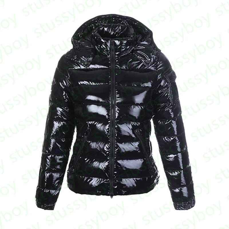 

Fashion Womens Parka Glossy Down Jacket Hood British Style Black Shiny Women Coats Doudoune Femme Black Matte Winter Coat Parkas, Extra shipping fee