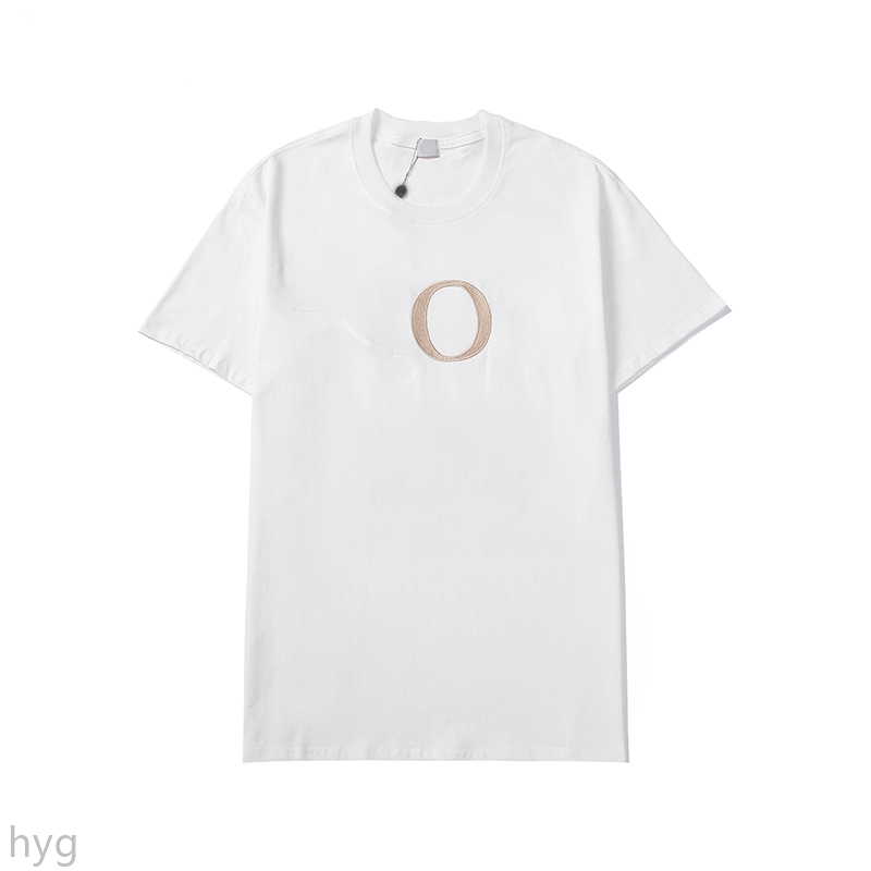 

2021ss Mens Designer T Shirts High Quality Couples Casual Short Sleeve Men Women Round Neck Tees 2 Colors S-3XL AOA, White;black