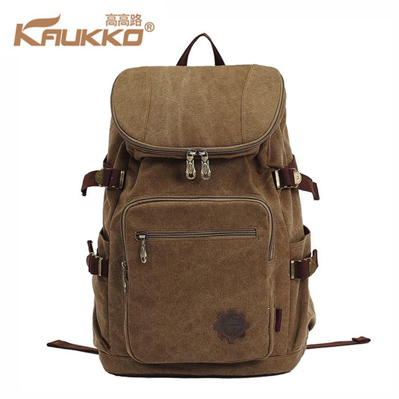 

Lebolong Men And Women Canvas Big Laptop Backpack Mochila Masculina Leisure Backpacks Luggage Unisex Travel Bags School, Black