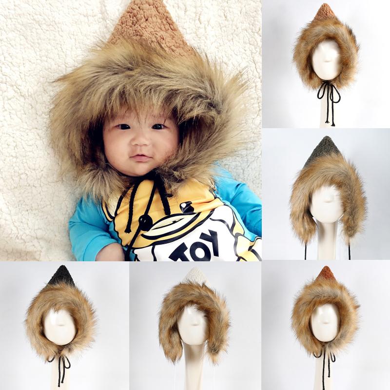 

Caps & Hats 19-24M Children Kids Girls Boys Villus Cap Fleece Windproof Winter Thicken Warm Hat Women's Czapka Zimowa Damska 2021, Yellow