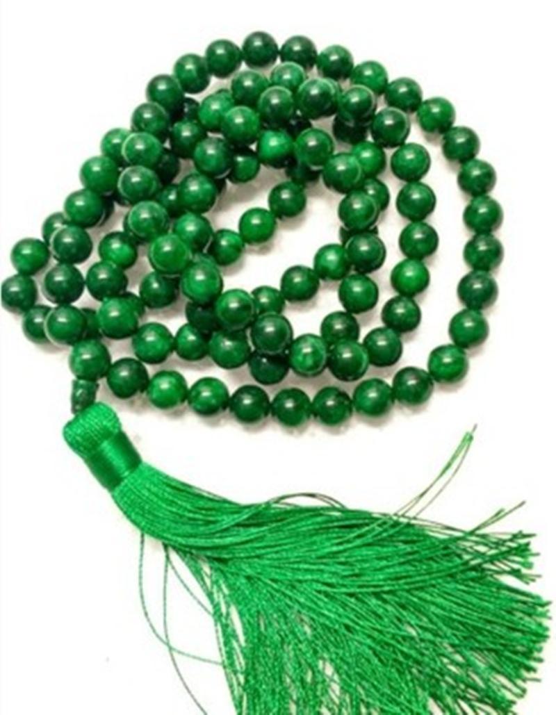 

Beaded, Strands Natural Green Yu Bracelet 108 Buddha Bead Male And Female Gifts/, Black