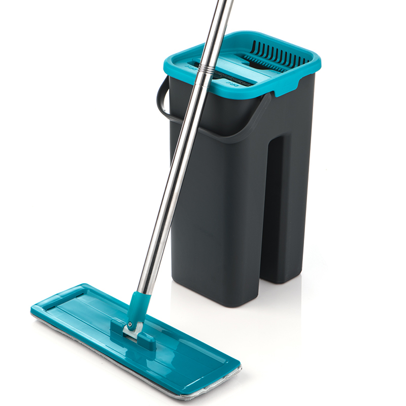 

New Magic Automatic Fat Mop Avoid Hand Washing Utrafine Fiber Ceaning Coth Home Kitchen Wooden Foor azy Feow Mops