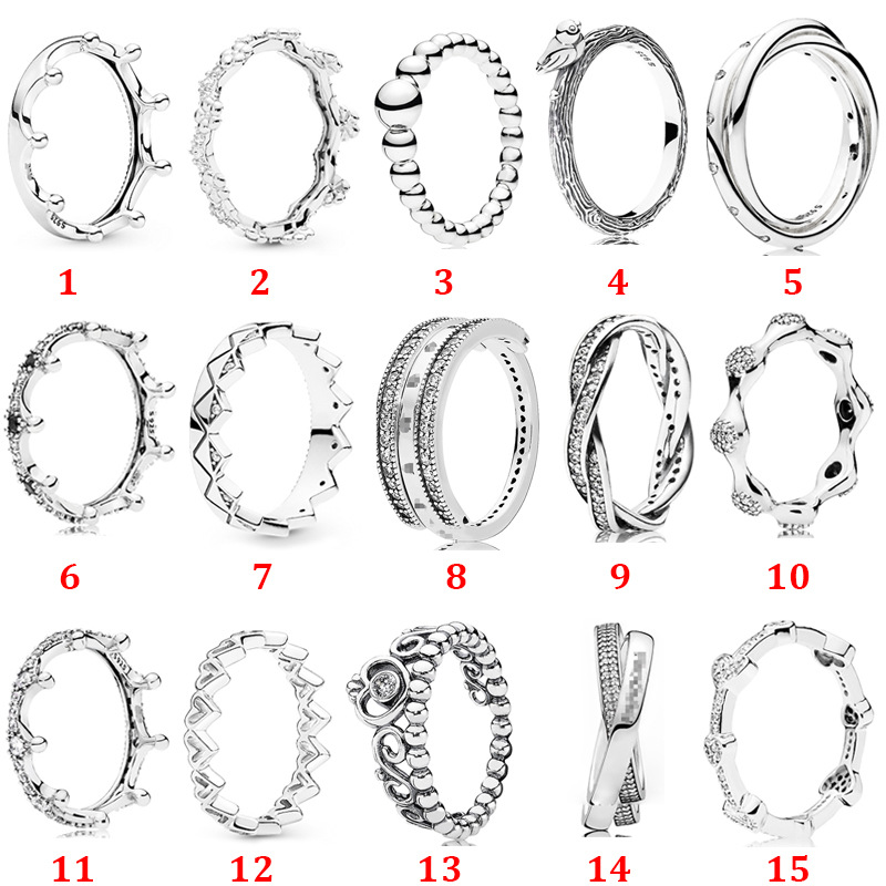 

Memnon Jewelry Ring 925 Sterling Silver Enchanted Flower Crown Rings For Women Promise Daisy Flower Ring Flipping Hearts Anillos Jewellry