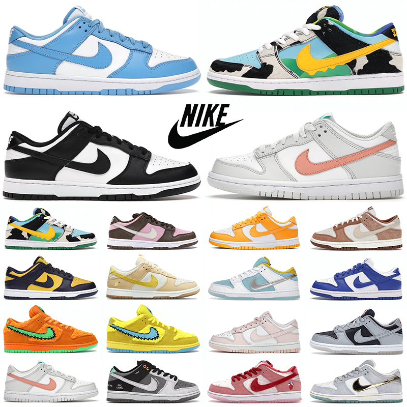 

2021 men women running shoes dunk low UNC White Black Syracuse Cactus Jack Chunky Dunky Coast Classic Green mens dunks sb trainers outdoor s