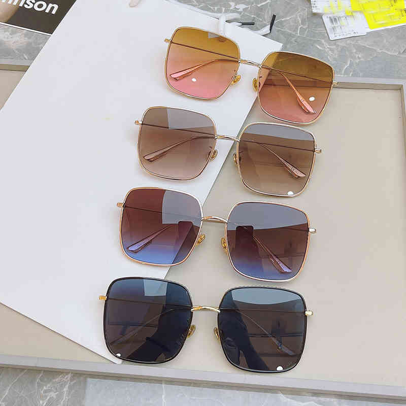 

2021 stellaire 2 luxurious fashion sunglasses Woman uv400 lens man woman square acetate glasses frames and with original b