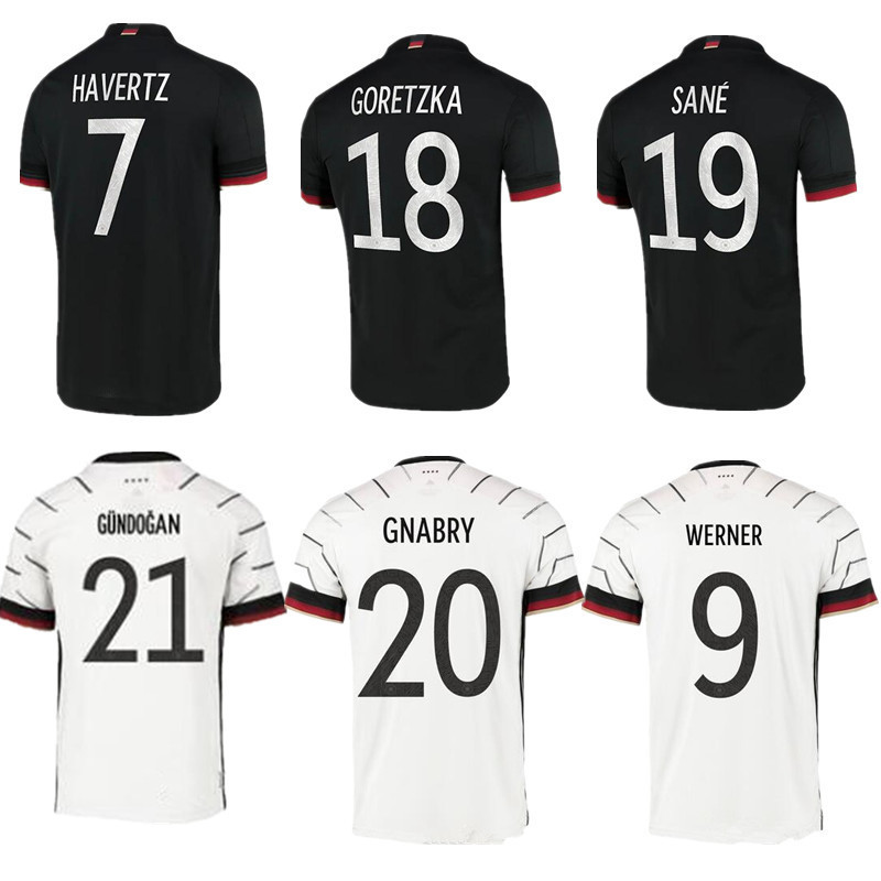 

21 22FANS Player version 2020 2021 Germany Soccer Jerseys Gundogan GNABRY WERNER KROOS 20 21 KIMMICH maillot de foot football Sane Goretzka CAN H, Image
