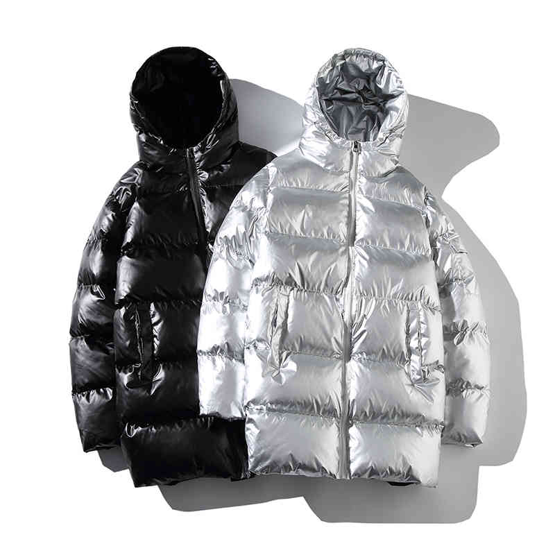 

downs Winter Jacket Men Clothing Hooded Warm Cotton Padded Coats Male Fashion Casual Zipper Long Parka Windbreaker Plus Size 5XL, Black