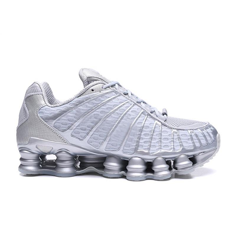 

2021 Shox TL Mens Womens Running Shoes Sports Sneakers White Silver Triple Black Nvay Blue Sail Red Vibrant Tones Pink Dark Grey Topshop999