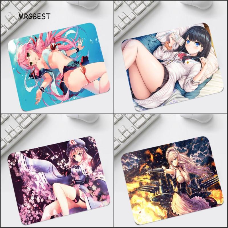 

Mouse Pads & Wrist Rests MRG Anime Girl Printed Pad Sexy Big Ass Boob Mat For Gamer Play Small Size Square Mouse-pad Promotion