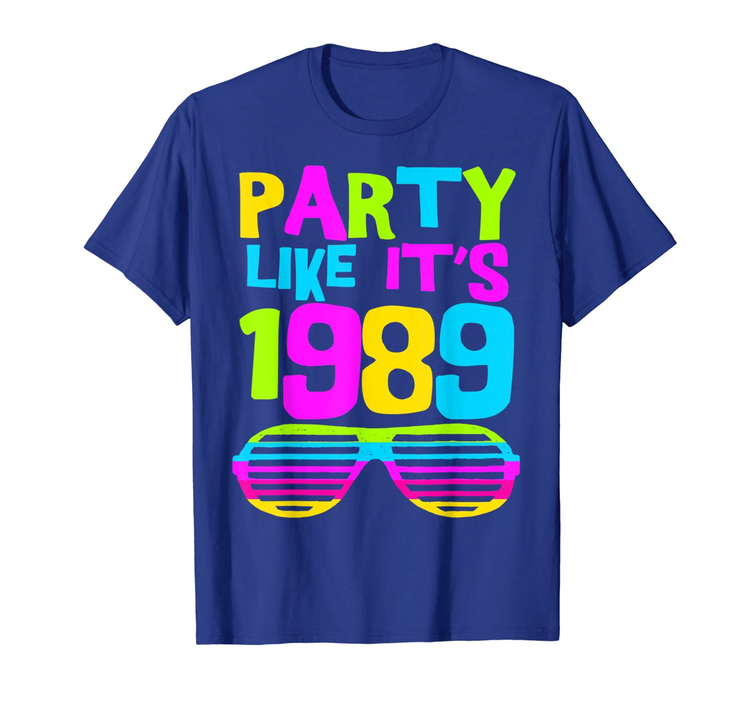 

Party Like Its 1989 | 80s Costume Party Wear Outfit Tee, White;black