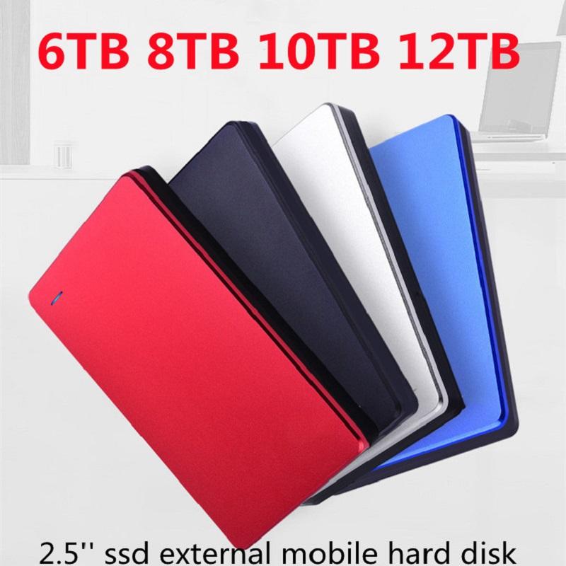 

External Hard Drives Drive 8TB 10TB 12TB HD Externo USB HDD Storage Device Desktop Notebook Computer Ssd Portatil