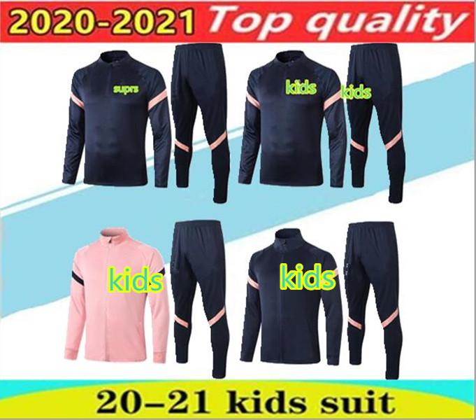 

2020 Tottenham kids football jacket training suit 20/21 Lucas Kane long sleeve sportswear son Dele football jacket. Children's sportsw, Black;yellow