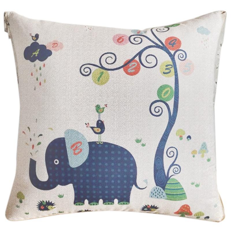 

Pillow Case Multifunctional Quilt Cartoon Dual-Use Cushion Quilts Thin Air Conditioning
