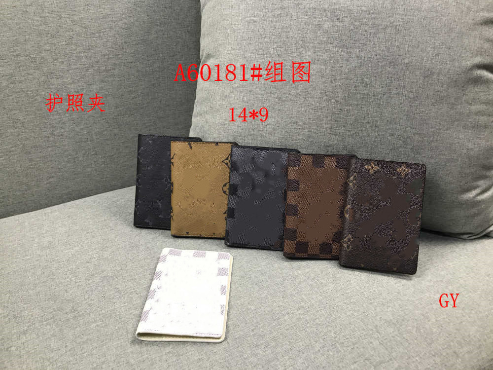 

men's wallet passport purse man original box high quality Card Holder clutch wallets fashion free #011, Red;black