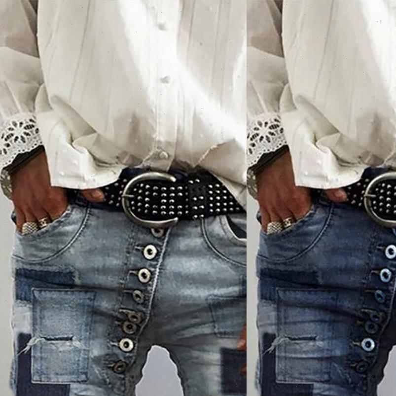 

women jean womens casual spliced jeans shorts summer floral denim short plus size 5xl streetwear pocket, Blue