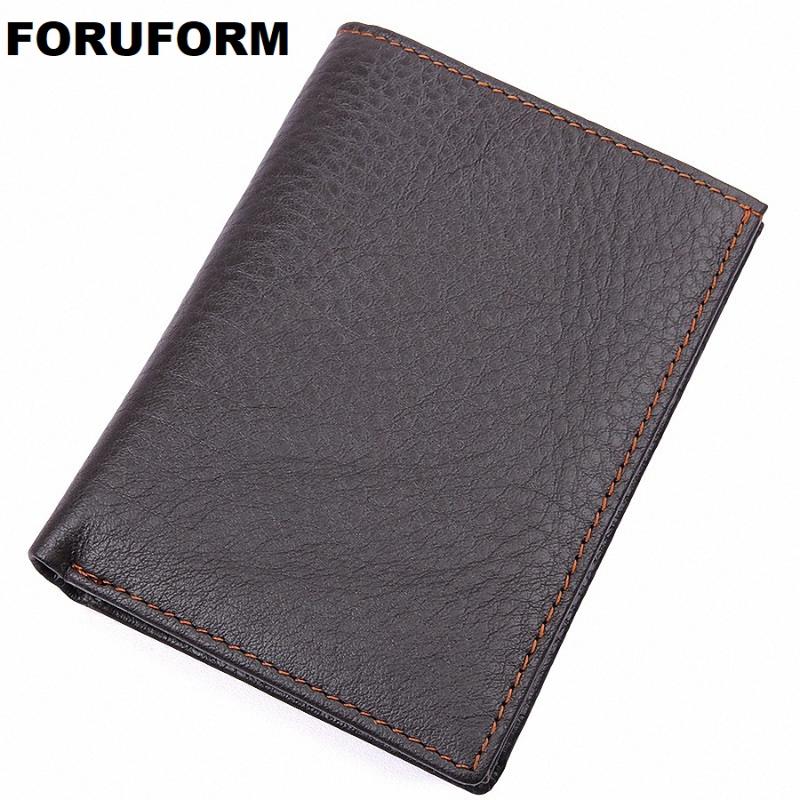 

Wallets Genuine Cowhide Leather Men Wallet Short Coin Purse Small Vintage Brand High Quality Designer LI-1915, Red;black