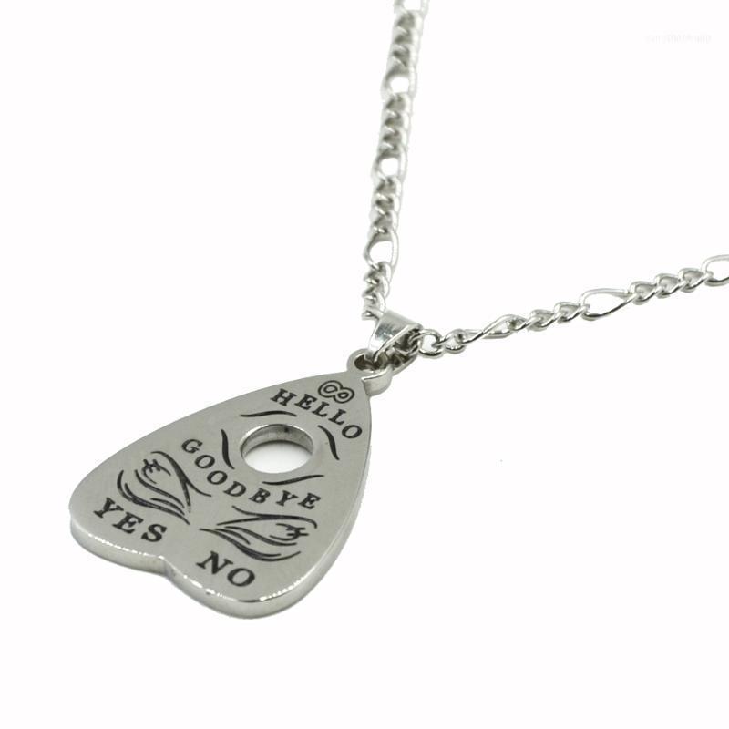 

Stainless Steel Ouija Heart Pendant Necklace Body Jewelry With 24" Chain1