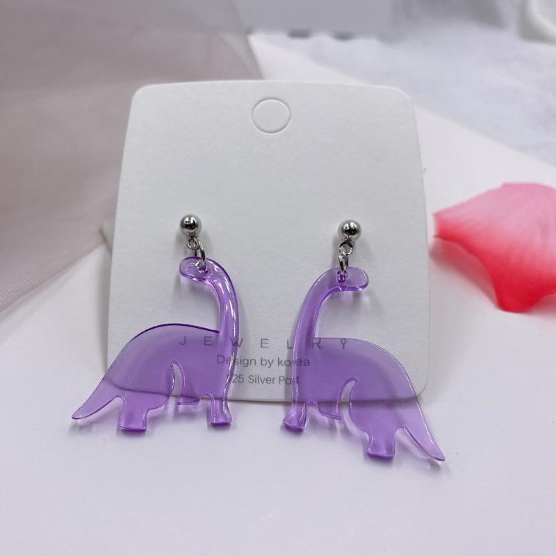 

Dangle & Chandelier Fashion Color Cute Colorful Animal Acrylic Little For Girls Women Children Birthday Gift Kids Jewelry