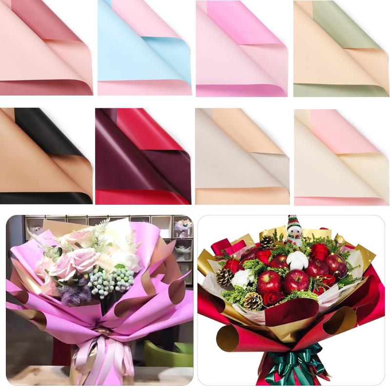 

2-Color Waterproof Thickening Craft Tissue Paper Floral Wrapping Home Decor Valentine's Day Wedding Party Supply Other Arts And Crafts