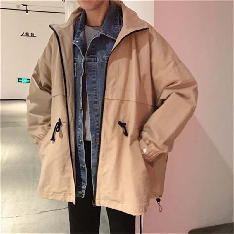 

Designer Jacket Winter High Quality Yellow Fashion Streetwear Warm Casual Chamarras Hombre Men Coats 210519, Army green