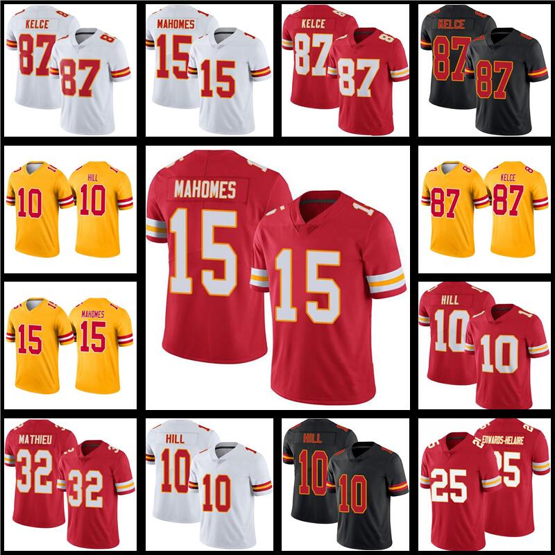 

15 Patrick Mahomes 9 JuJu Smith-Schuster Football Jersey 87 Travis Kelce 21 Trent McDuffie Chris Jones 25 Clyde Edwards-Helaire 32 Nick Bolton Tony Gonzalez 58 Thomas, Youth jersey